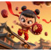 哪吒 卡通 #AI圖片案例 #作品 #AI創作圖片,我的幸福日記共創平台,高雄婚紗,法頌婚紗,自助婚紗 探店Vlog影片拍攝服務 一次合約 多元化行銷服務